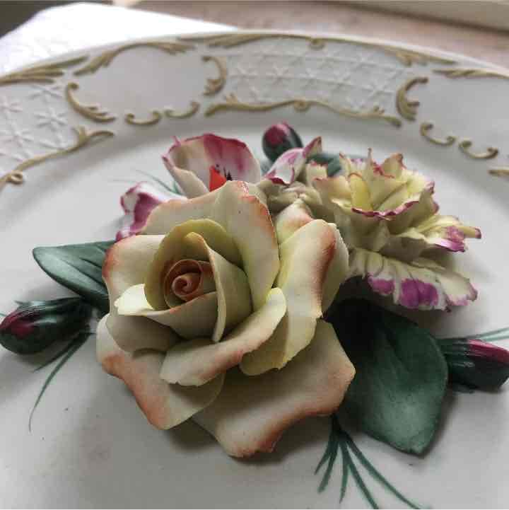 カポディモンテ☆陶器花