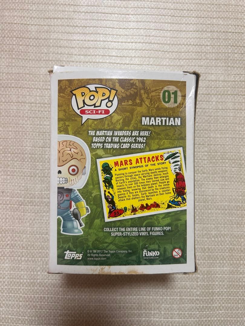 づ*ら様 funko pop マーズアタック　ファンコ　フィギュア　人形　海外