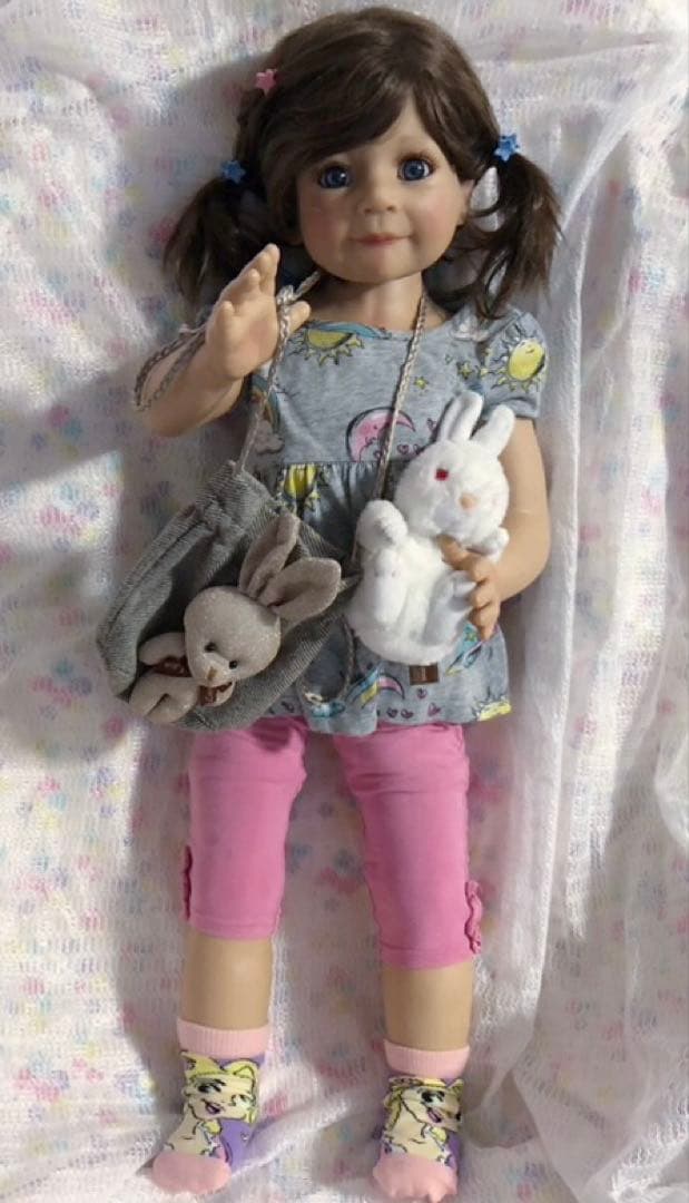 等身大人形　マスターピースドール　着せ替え人形　抱き人形　リボーンドール