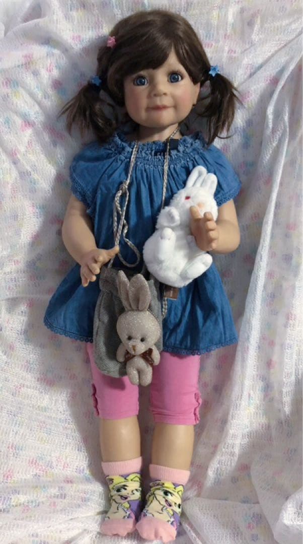 等身大人形　マスターピースドール　着せ替え人形　抱き人形　リボーンドール