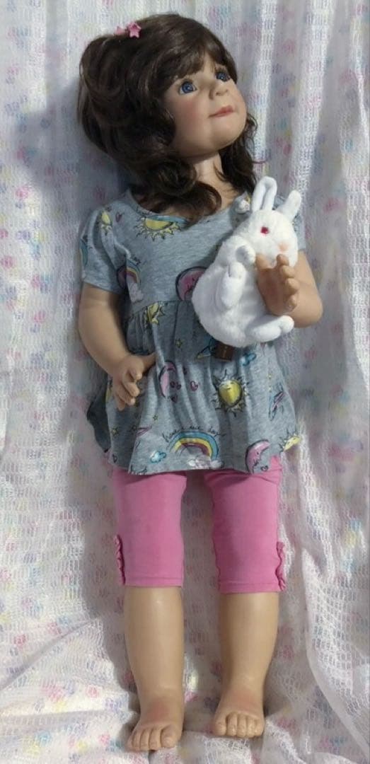 等身大人形　マスターピースドール　着せ替え人形　抱き人形　リボーンドール