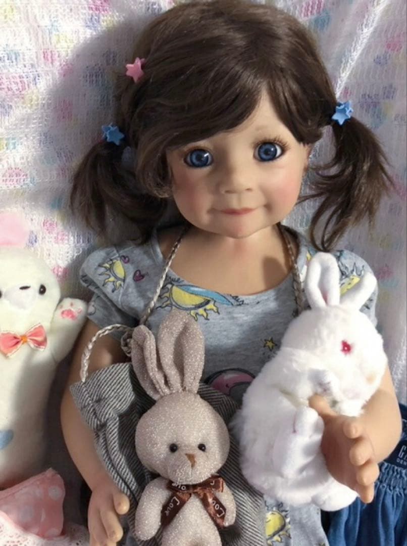 等身大人形　マスターピースドール　着せ替え人形　抱き人形　リボーンドール