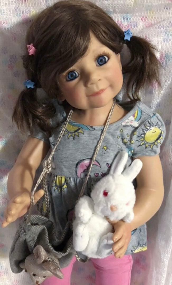 等身大人形　マスターピースドール　着せ替え人形　抱き人形　リボーンドール