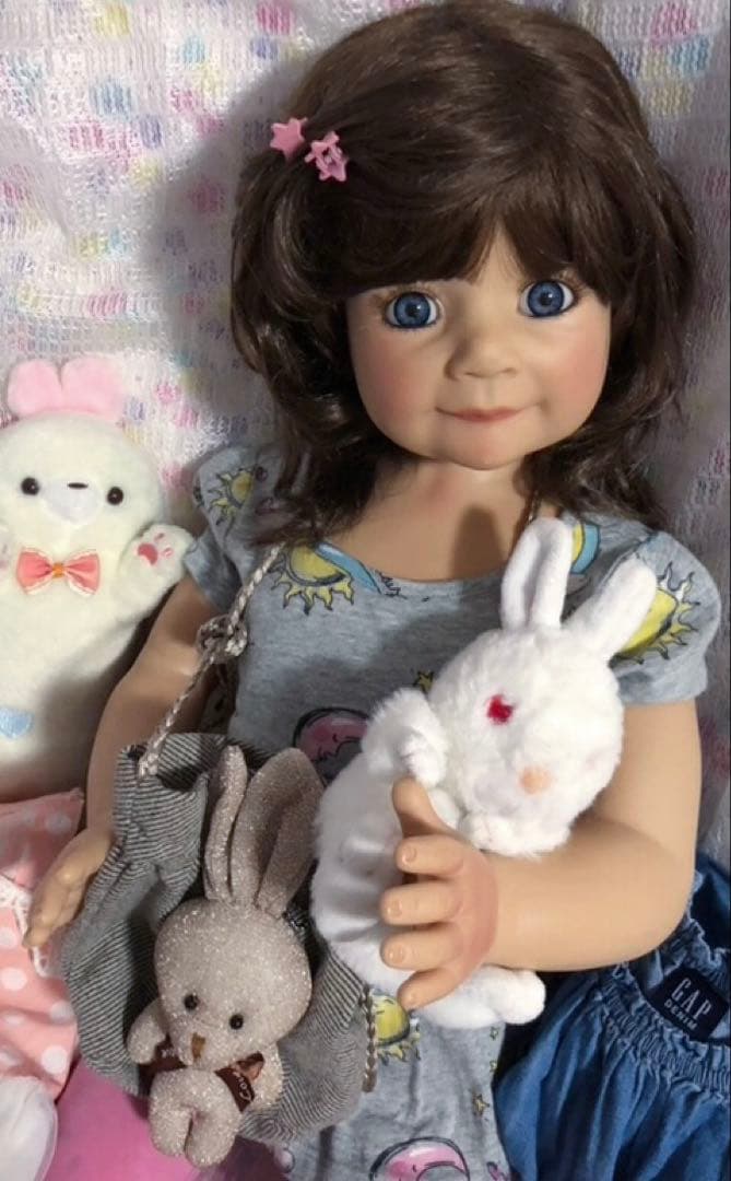 等身大人形　マスターピースドール　着せ替え人形　抱き人形　リボーンドール