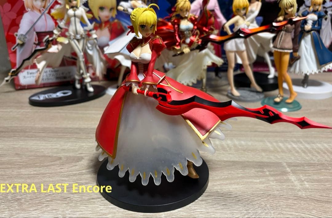Fate セイバー 9体フィギュアセット　箱無し
