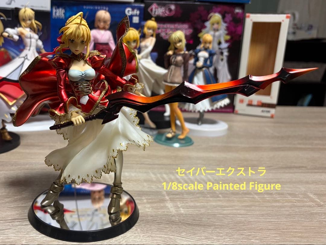Fate セイバー 9体フィギュアセット　箱無し