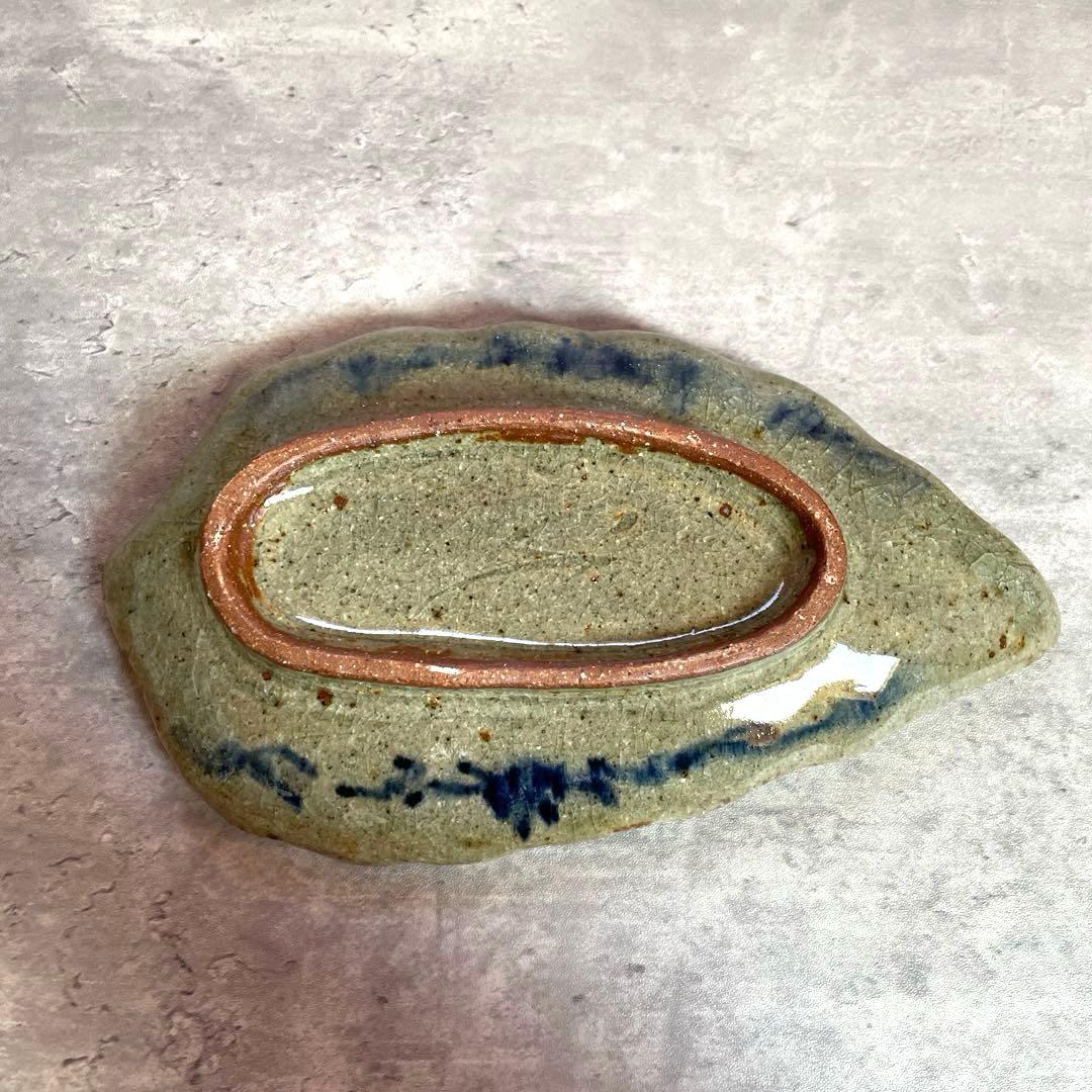 イムサエムさん　葉型皿　希少