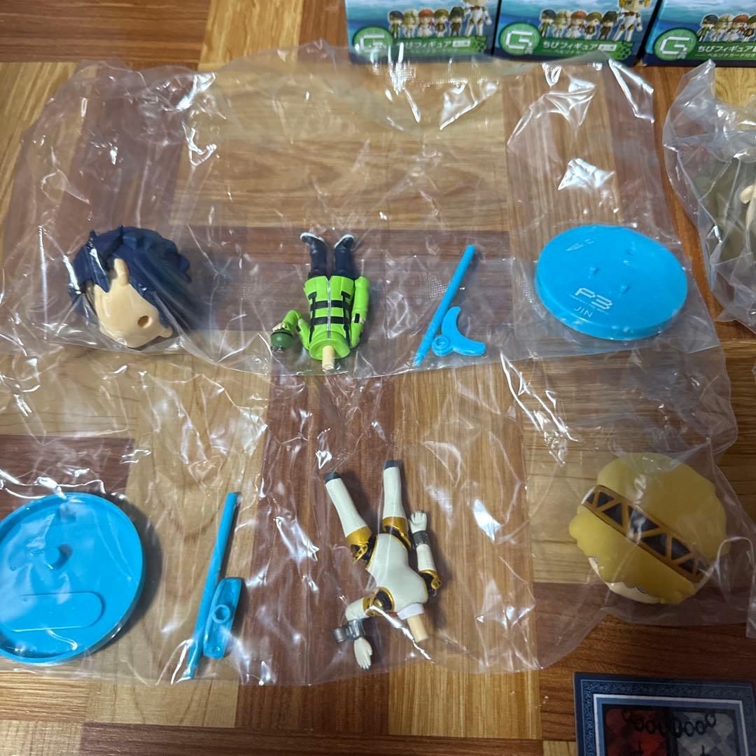 ペルソナ　g賞　ちびフィギュア　4体セット　チドリ　ジン　アイギス　天田乾