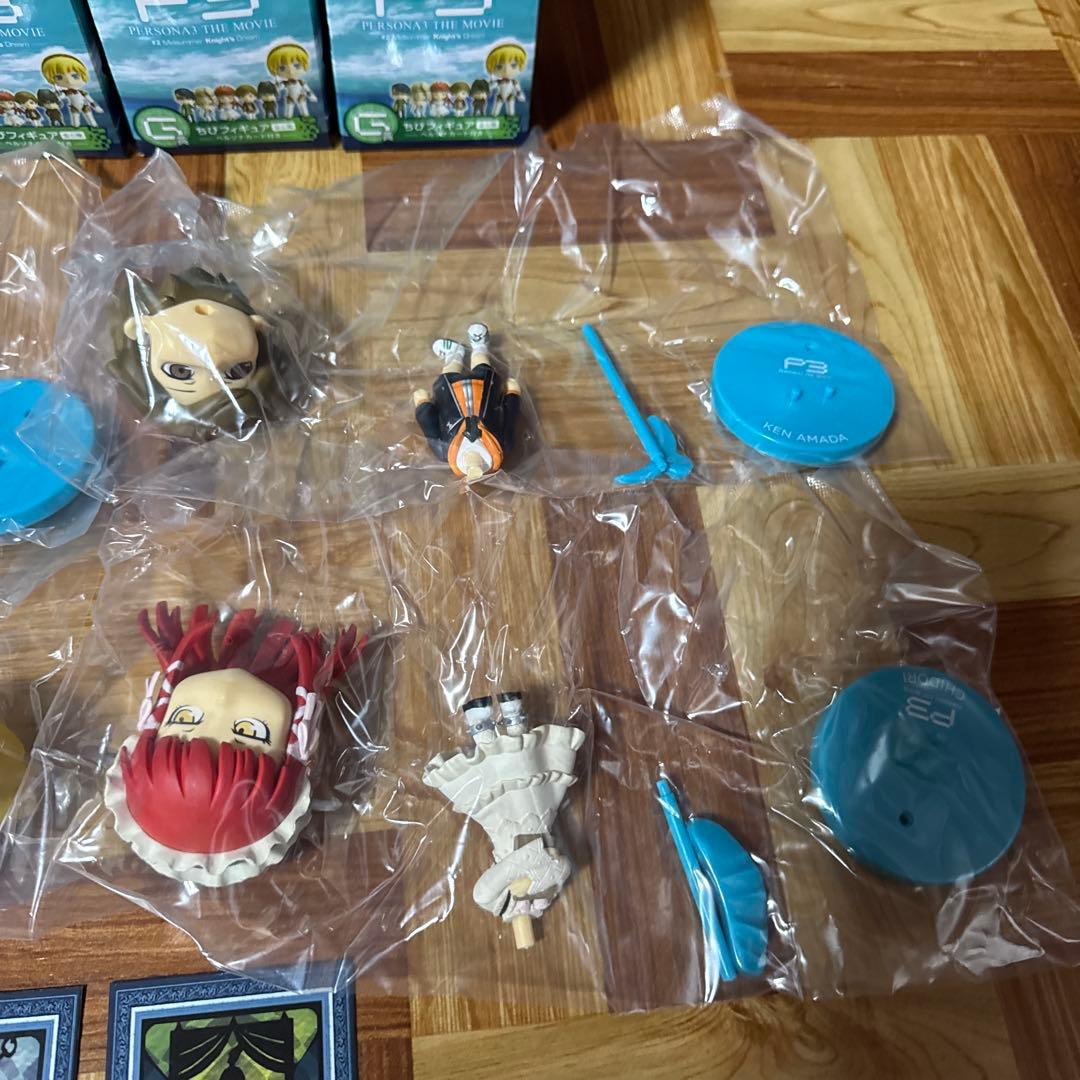 ペルソナ　g賞　ちびフィギュア　4体セット　チドリ　ジン　アイギス　天田乾