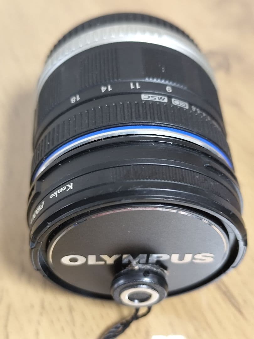 オリンパス広角レンズ+レンズフィルター+レンズフード