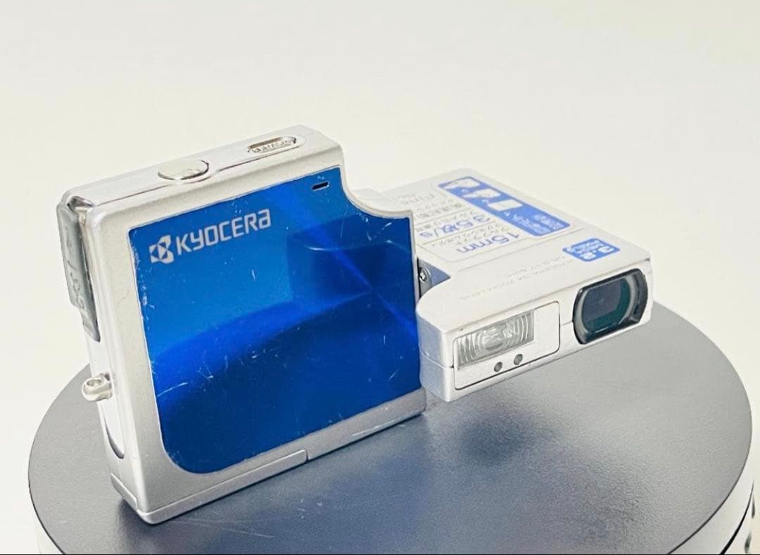 【希少・動作品】京セラ KYOCERA Finecam SL300R【デジカメ】