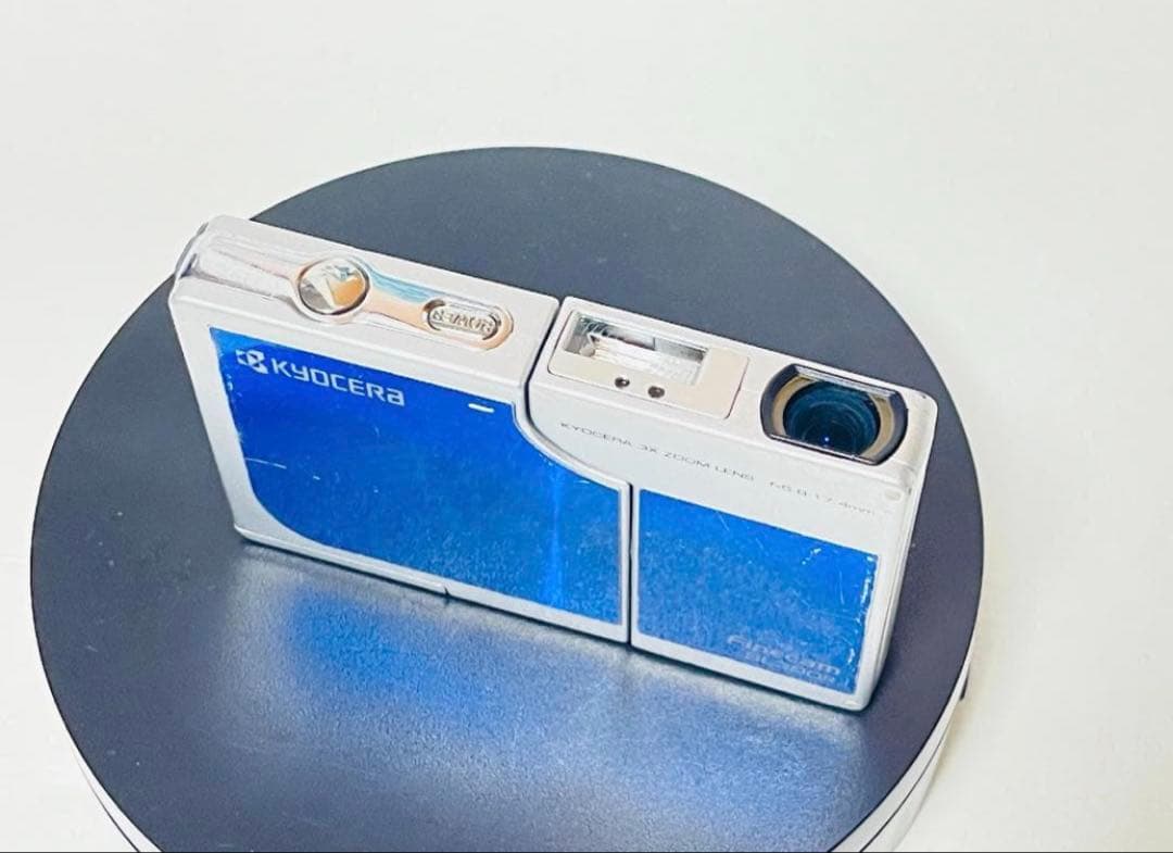 【希少・動作品】京セラ KYOCERA Finecam SL300R【デジカメ】