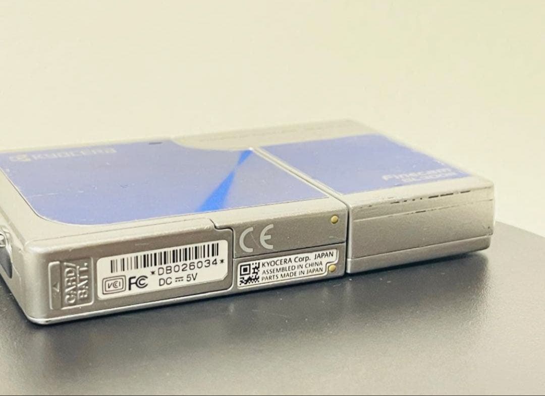 【希少・動作品】京セラ KYOCERA Finecam SL300R【デジカメ】