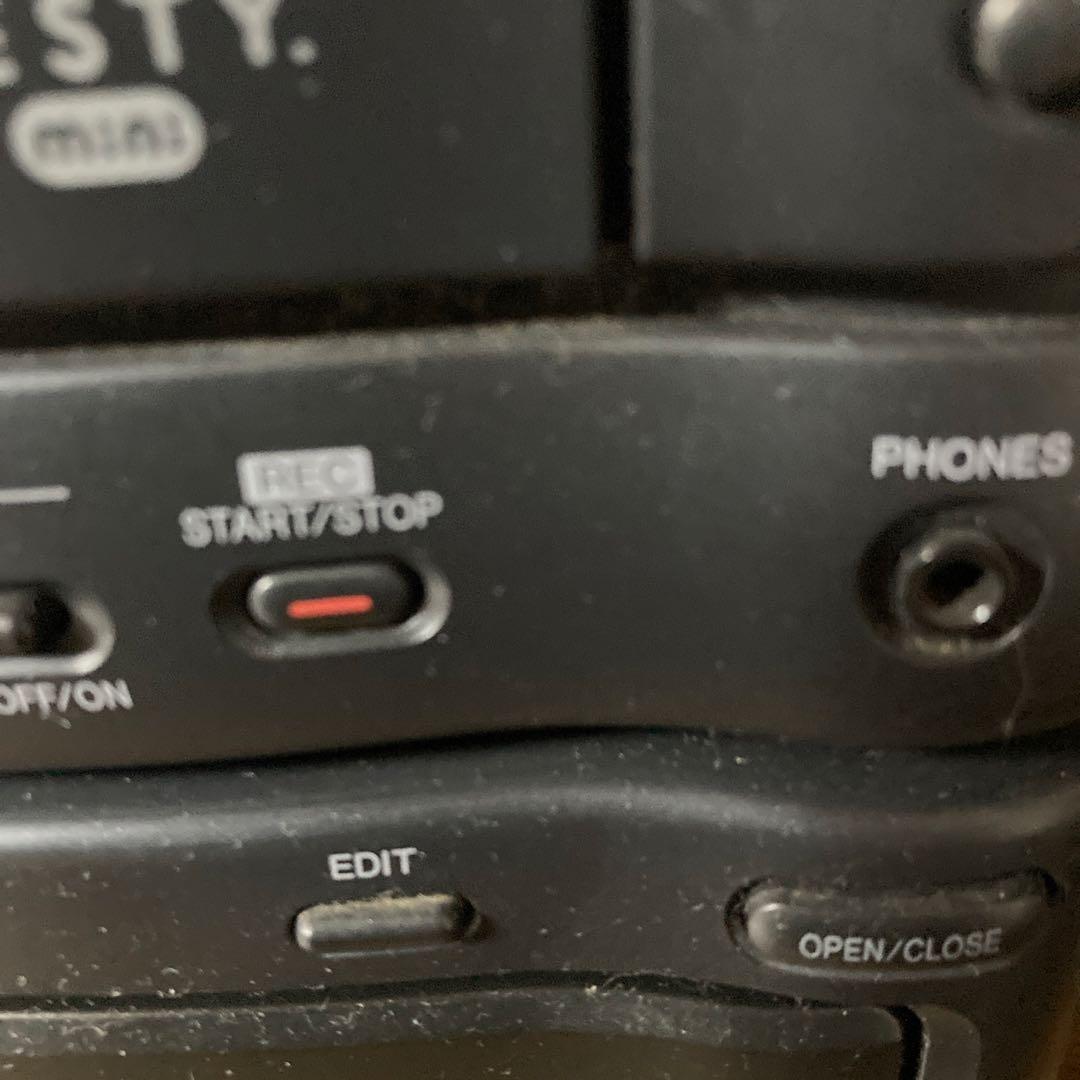 中古品Panasonic ミニコンポ カセットテープ CDプレーヤー ジャンク品