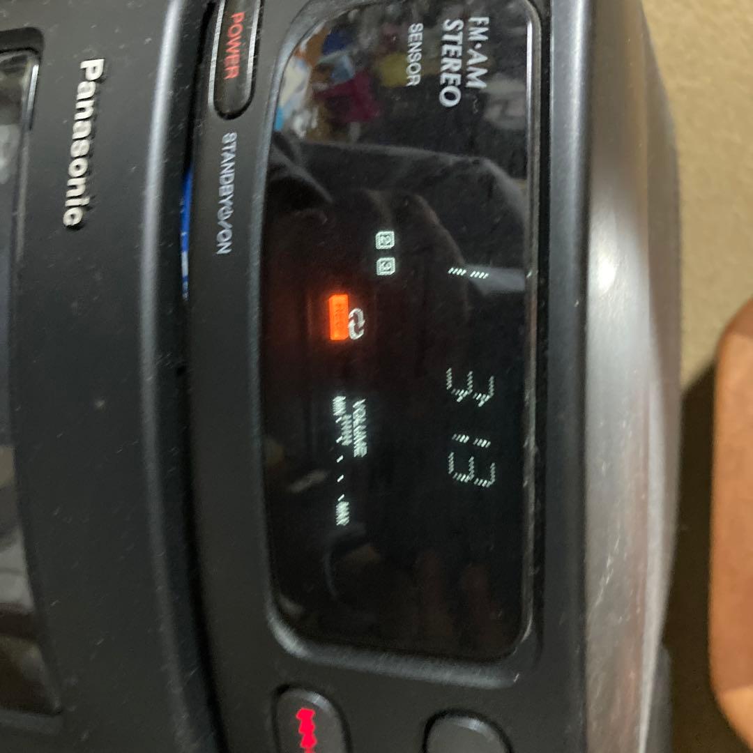 中古品Panasonic ミニコンポ カセットテープ CDプレーヤー ジャンク品