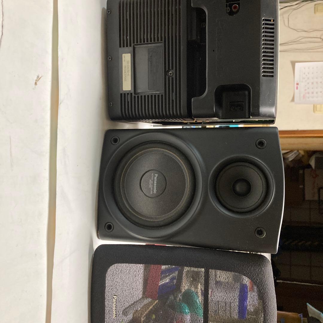 中古品Panasonic ミニコンポ カセットテープ CDプレーヤー ジャンク品