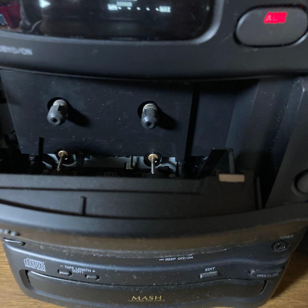中古品Panasonic ミニコンポ カセットテープ CDプレーヤー ジャンク品
