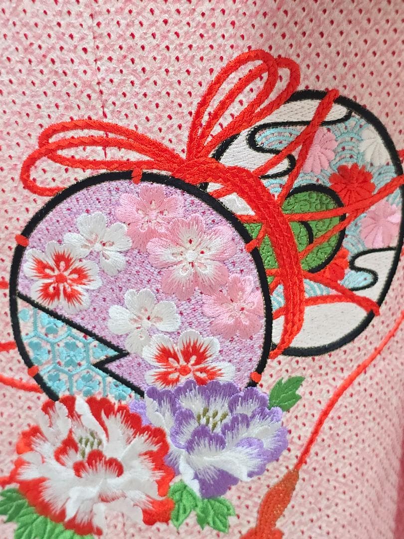 七五三　5歳～7歳　着物　フルセット　女の子 d07