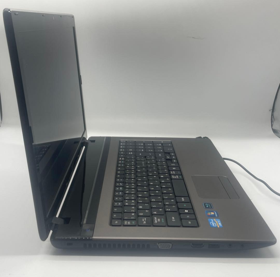 第2世代 Core i7 SSD ブルーレイ Windows11 ノートパソコン