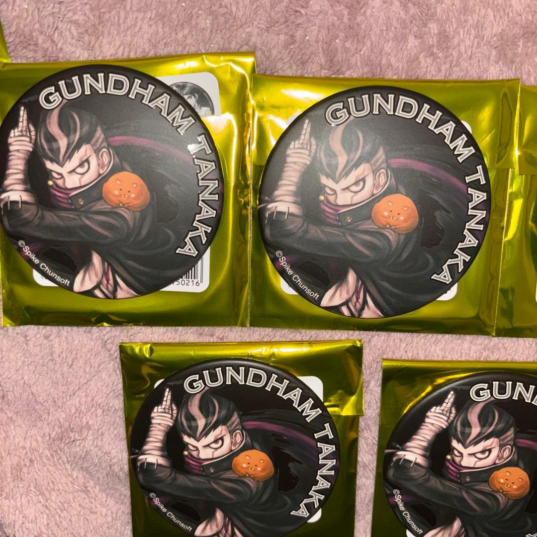 ダンガンロンパ 15周年展示会 缶バッジ 田中眼蛇夢 スーパーダンガンロンパ 2