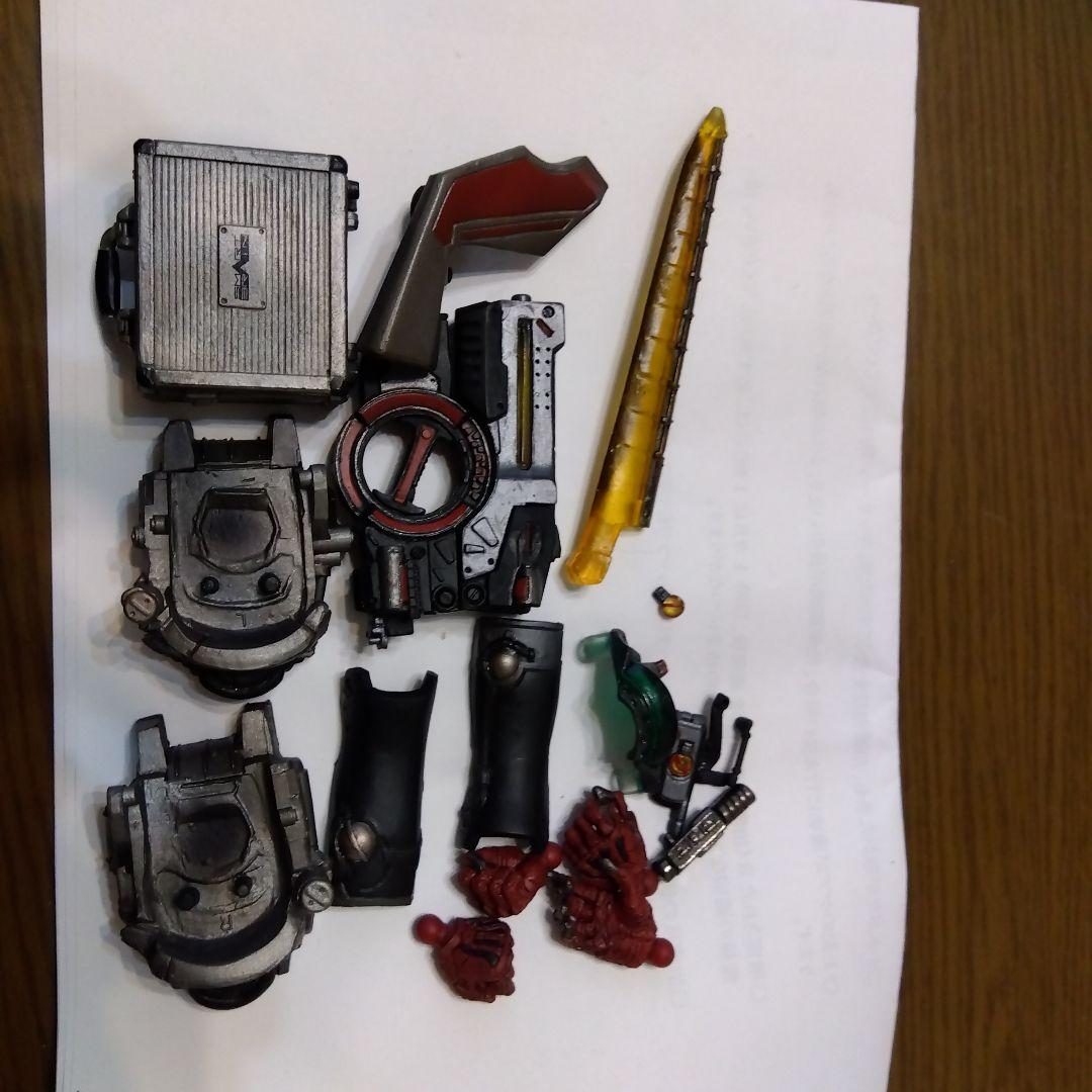 仮面ライダー555 ファイズ/カイザ フィギュア＆バイク パーツまとめセット