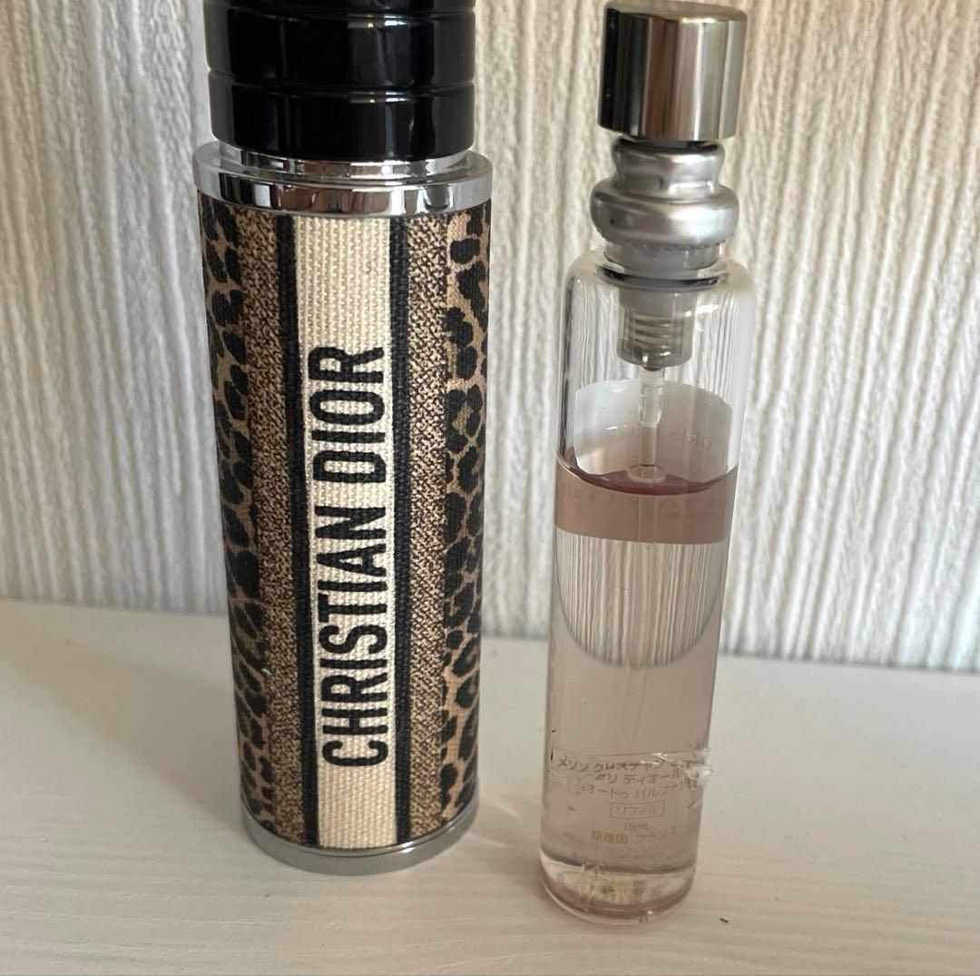 CHRISTIAN DIOR トラベルスプレー レオパード柄 限定品