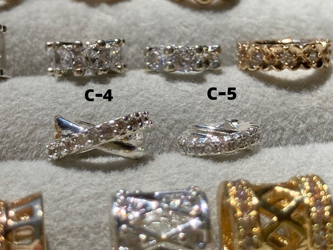 ロンデル　パーツ　シルバー　ゴールド　ハンドメイド　ばら売り