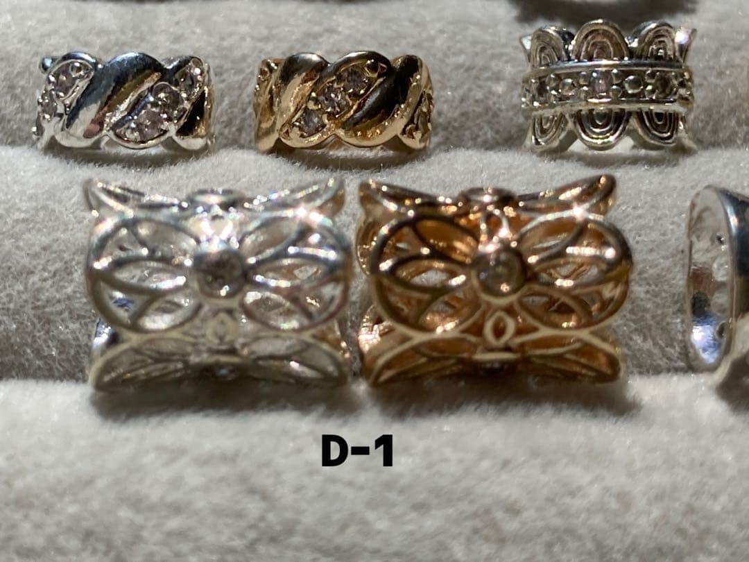 ロンデル　パーツ　シルバー　ゴールド　ハンドメイド　ばら売り