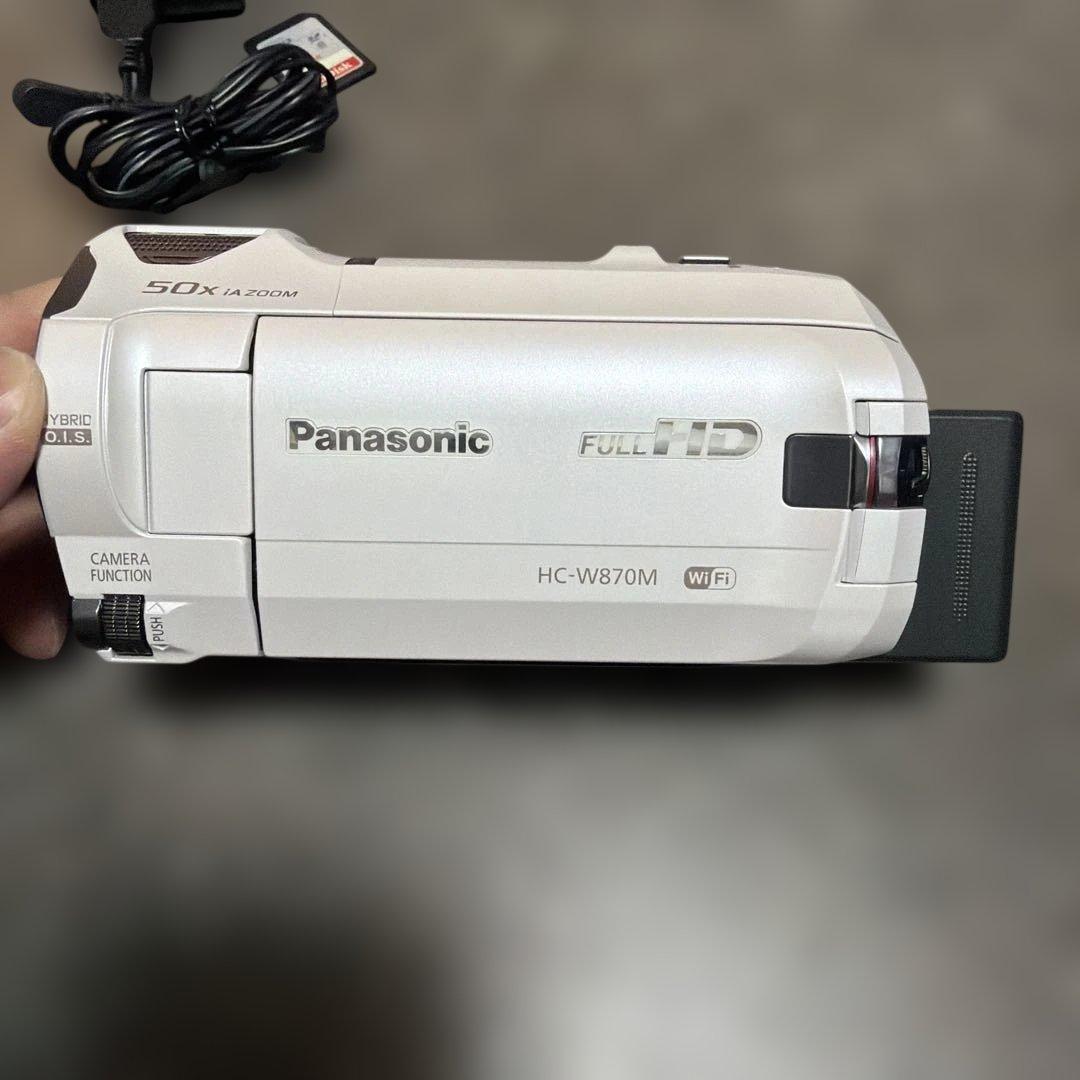 美品　Panasonic デジタルハイビジョンカメラ HC-W870M