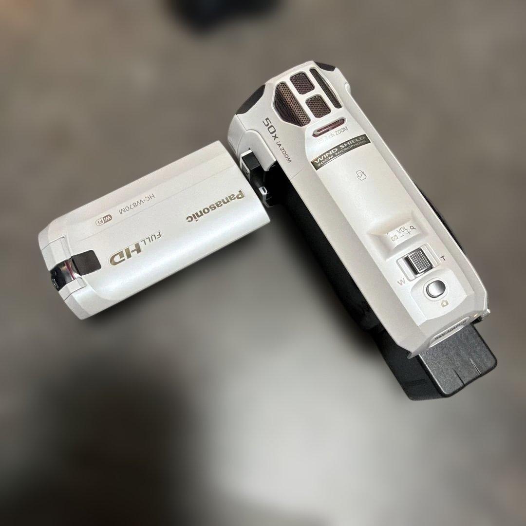 美品　Panasonic デジタルハイビジョンカメラ HC-W870M