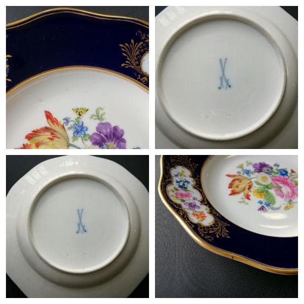 【コバルトブルー】時を越えた気品で魅了するマイセンプレート