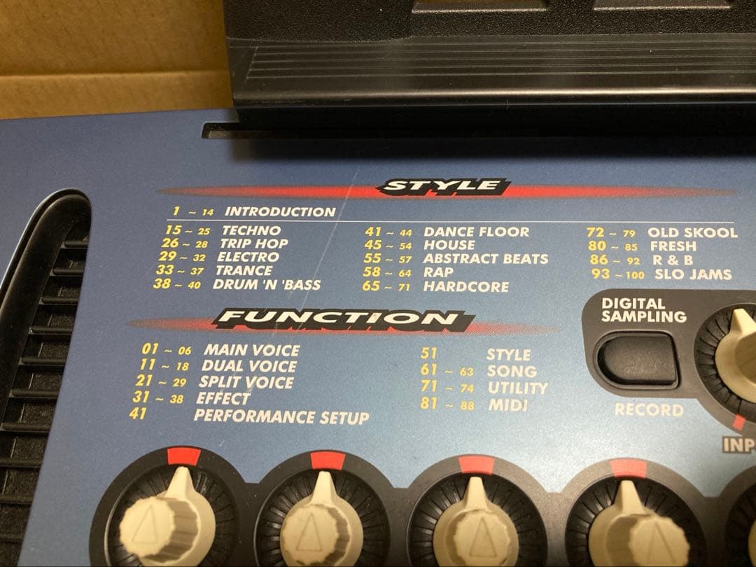 YAMAHA PSR-D1 DJ シンセサイザー ヤマハ 0803