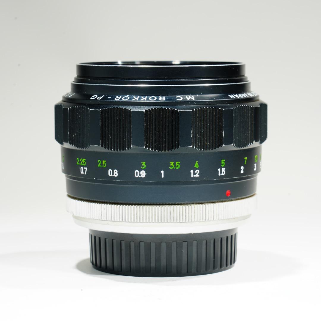 【鷹の目】ミノルタ MC-ROKKOR PG 58mm F1.2 前期 460