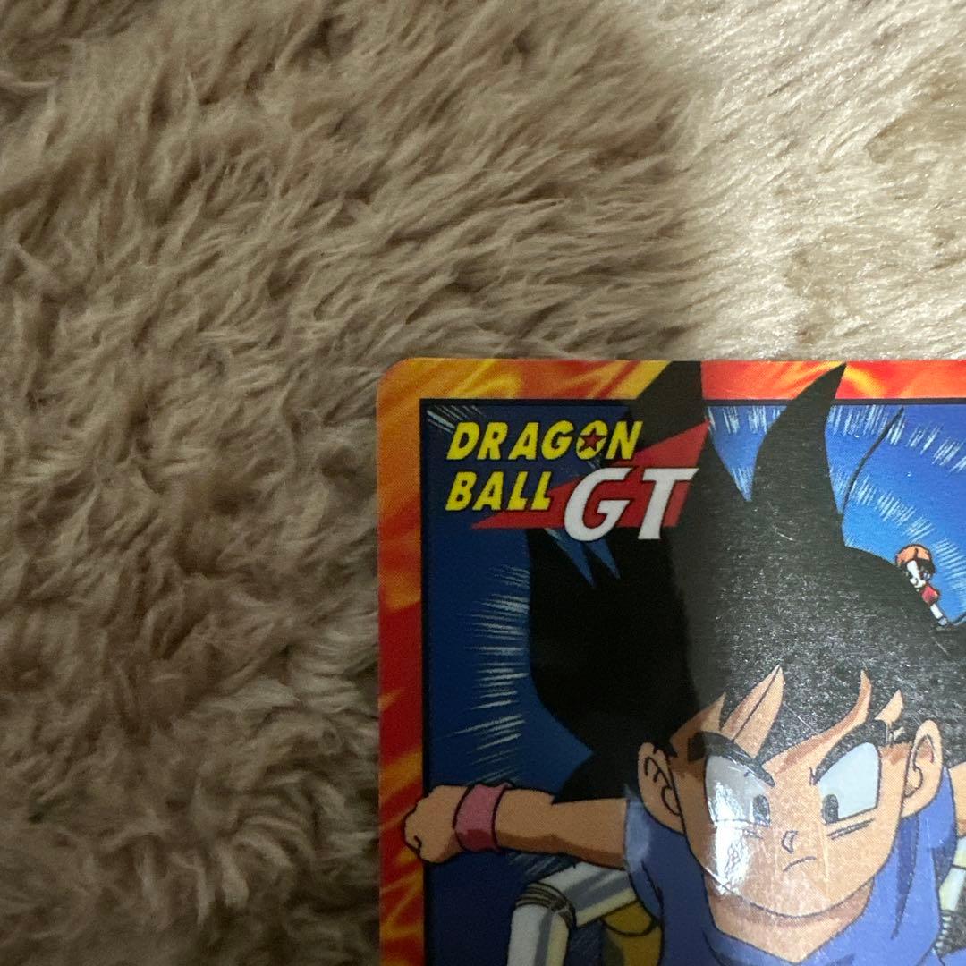 ドラゴンボール GT カードダス 777 孫悟空 いくぞ！覚悟の表情‼︎