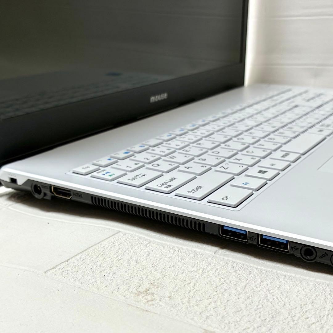 mouse N252JU SSD480GB メモリ8GB ノートパソコン PC