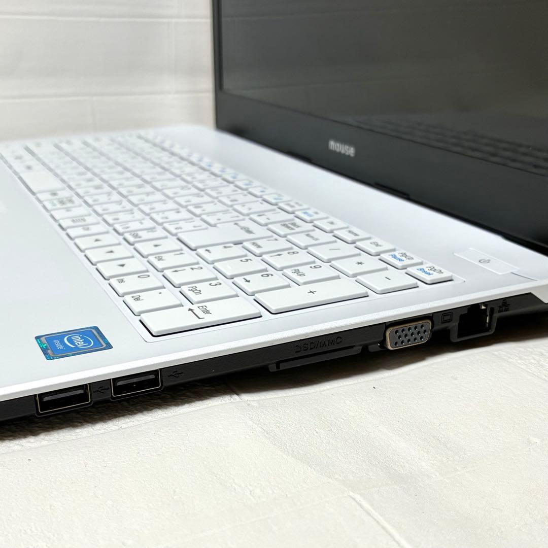 mouse N252JU SSD480GB メモリ8GB ノートパソコン PC