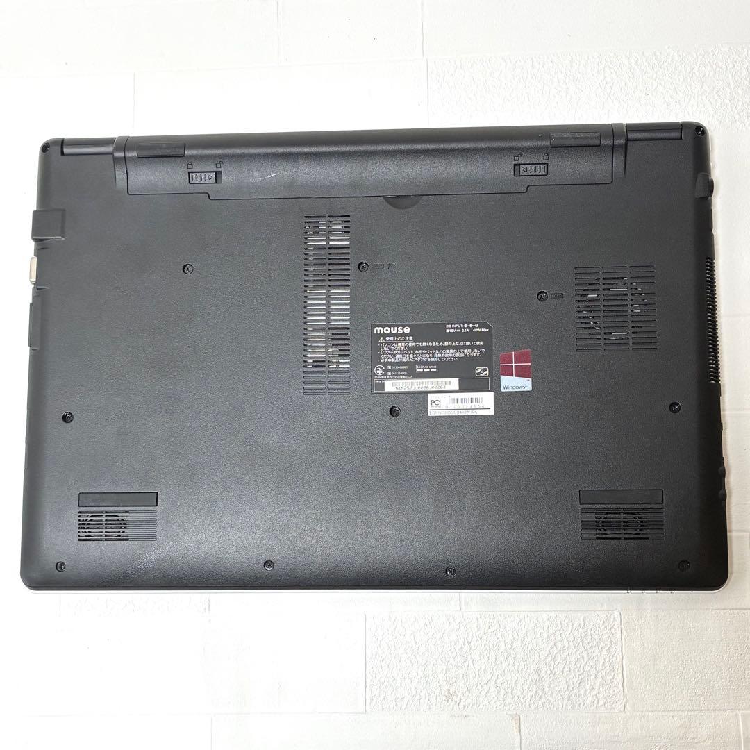 mouse N252JU SSD480GB メモリ8GB ノートパソコン PC