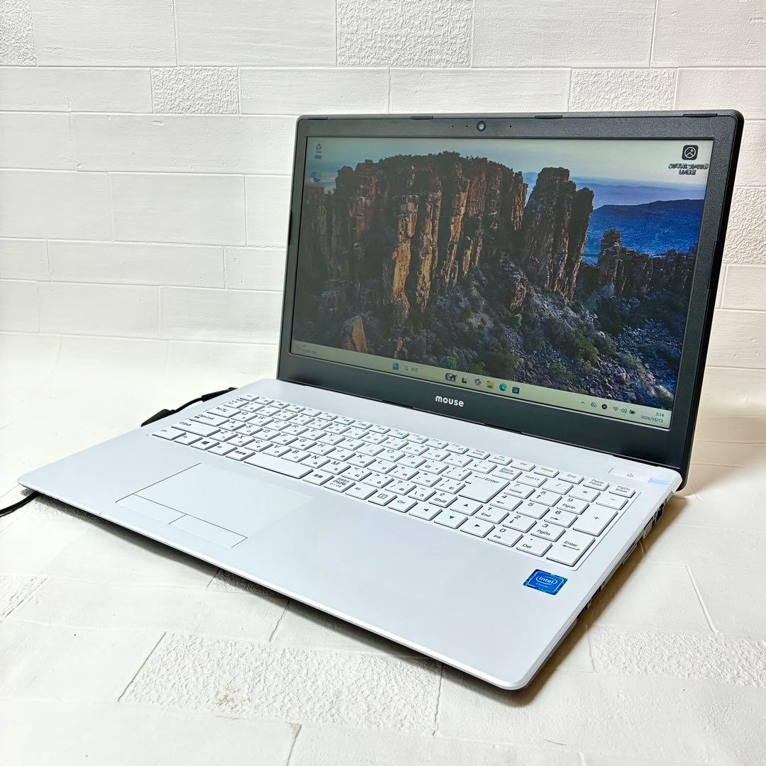 mouse N252JU SSD480GB メモリ8GB ノートパソコン PC