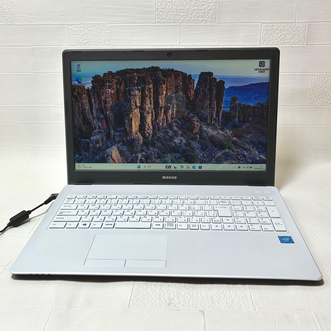 mouse N252JU SSD480GB メモリ8GB ノートパソコン PC