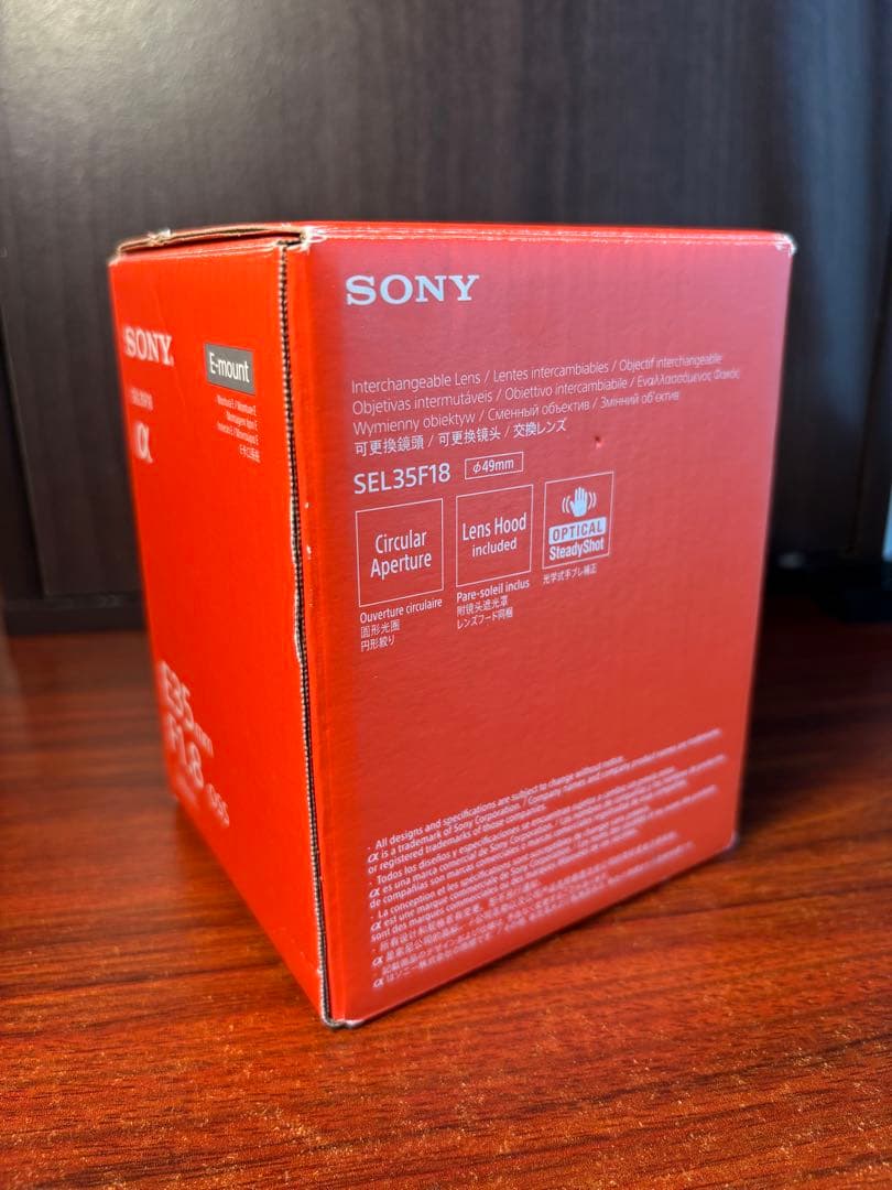 SONY ソニー SEL35F18 単焦点レンズ　E 35mm F1.8