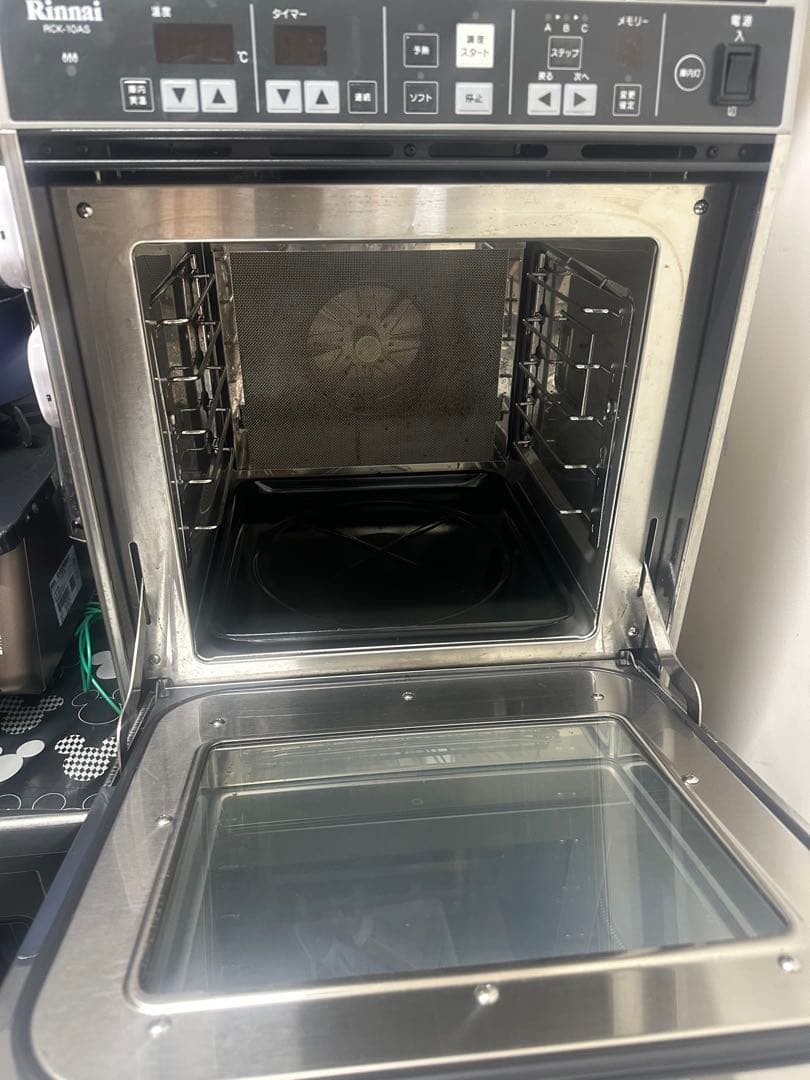 (ふーみん)2022年式美品！Rinnai ガス高速オーブン