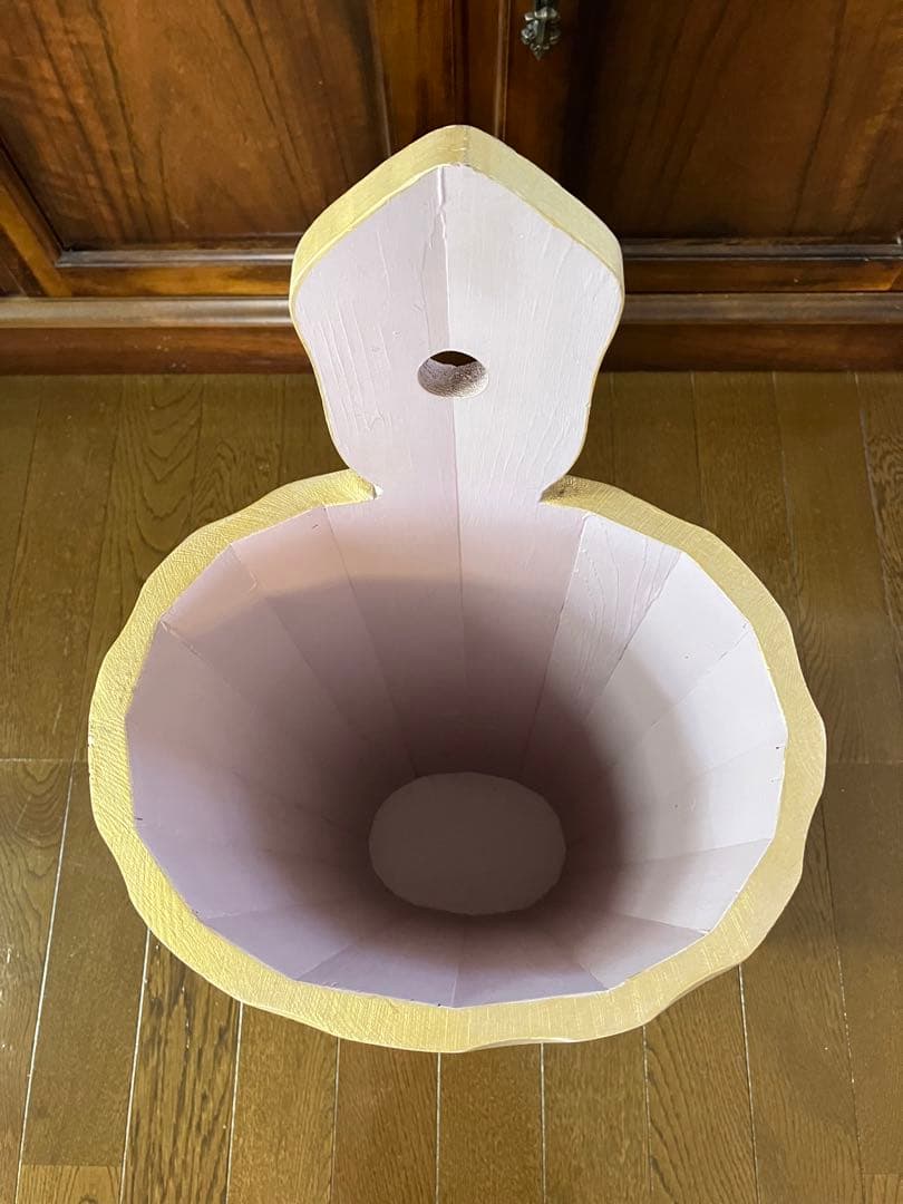 【トールペイント作品】アンブレラスタンド　傘立て　帆船　花柄