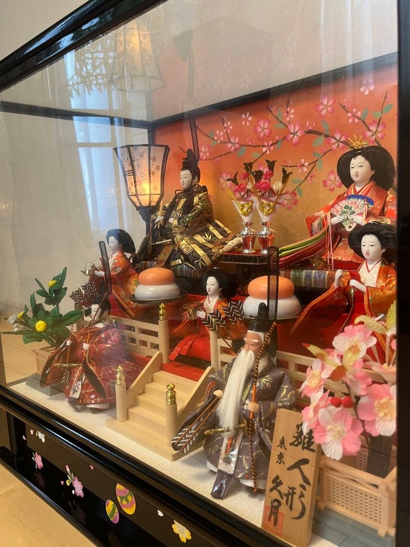 【破格】【オルゴール付】東京 久月 雛人形