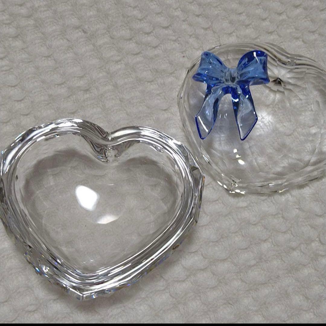 スワロフスキー 廃盤品 ハート　小物入れ　置物　宝石箱　希少