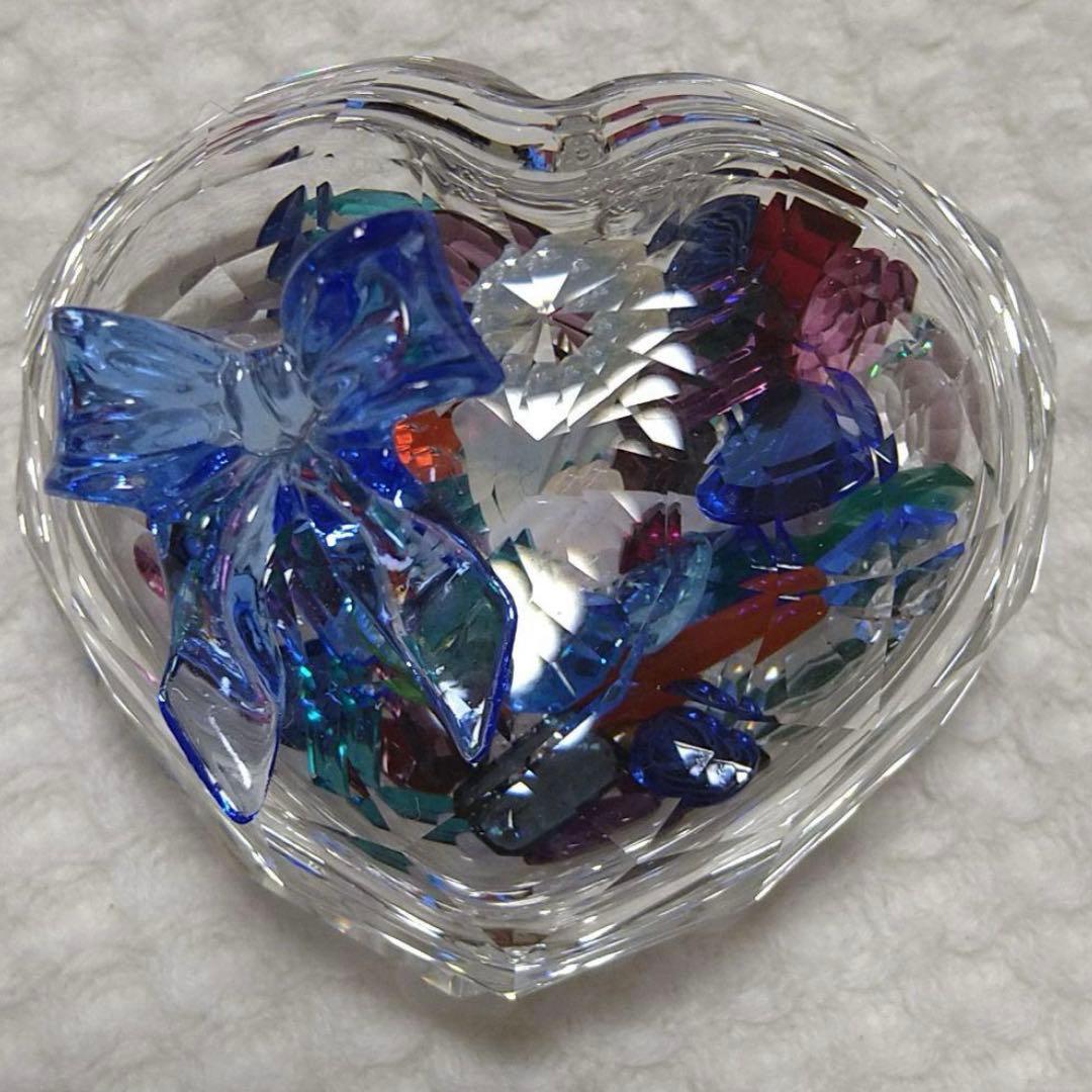 スワロフスキー 廃盤品 ハート　小物入れ　置物　宝石箱　希少