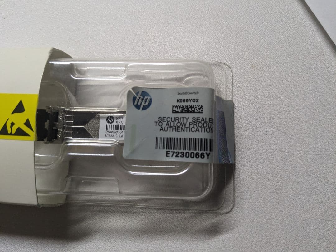 PCケーブル・コネクタ HP 10G SFP+ LC SR Transceiver J9150A