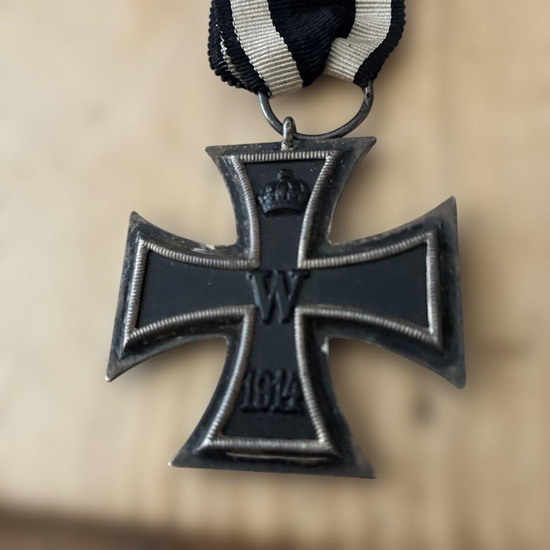 W帝政ドイツ軍　プロイセン王国　1914 当時物　ペンダントトップ