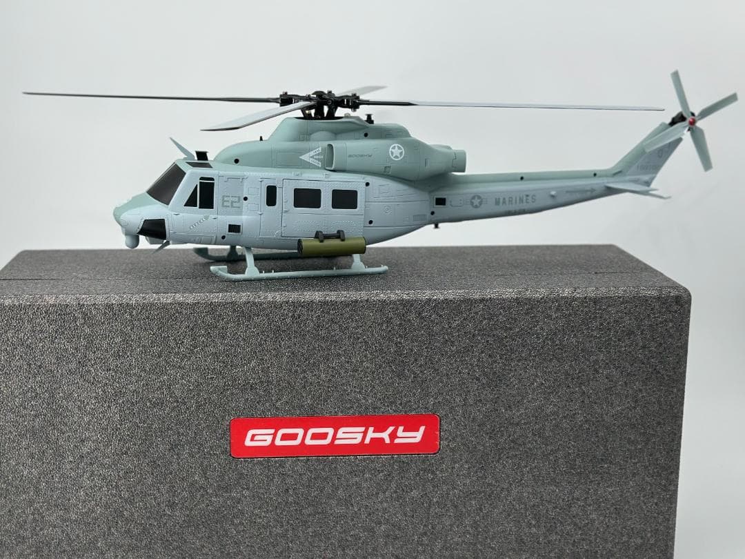 早い者勝ち！　GOOSKY E2 UH-1Y ヴェノム　未飛行