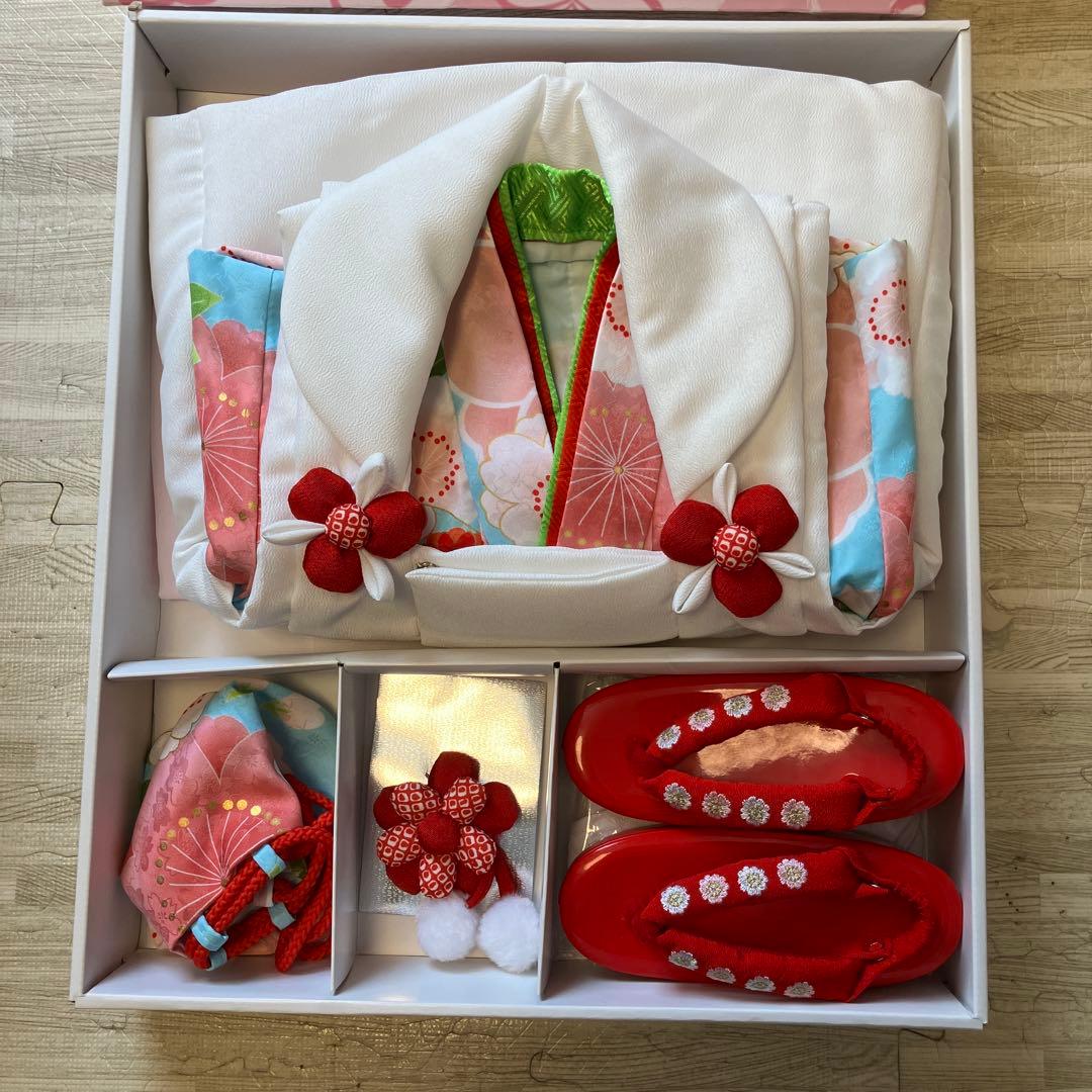 3歳七五三被布セット 10点　花ひめ