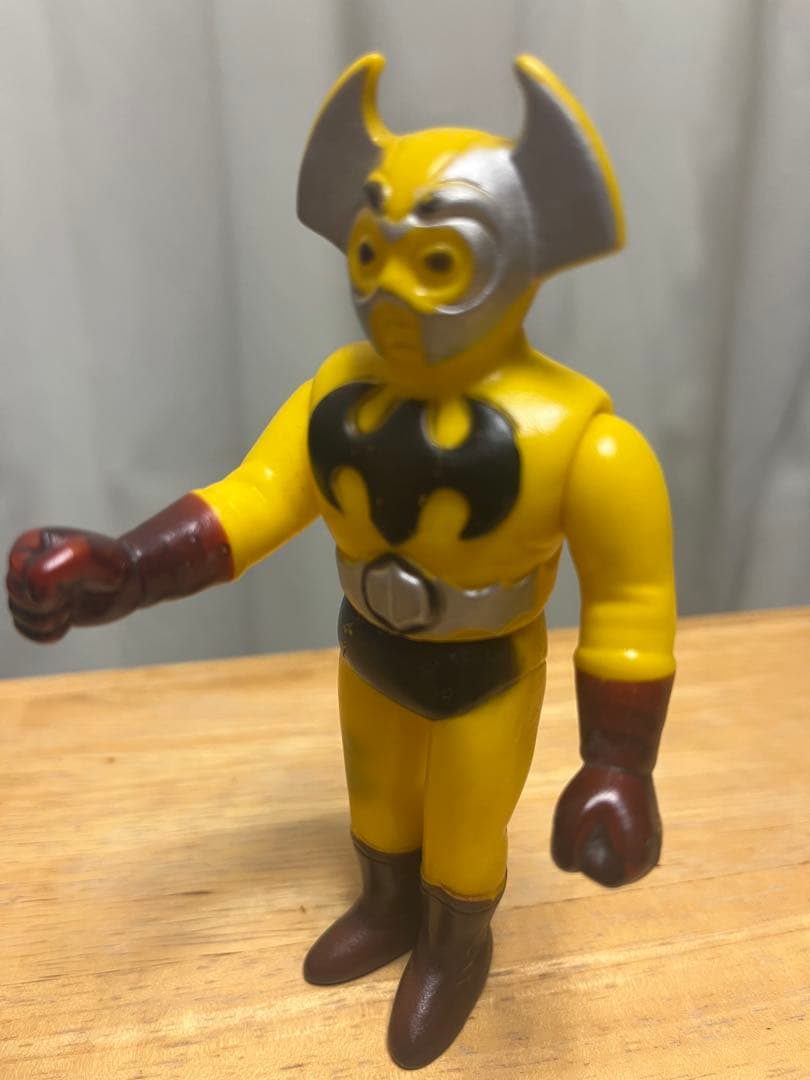 ビッグホークのソフビ人形 当時物タケミ社 東洋エージェンシー ダイナミックプロ